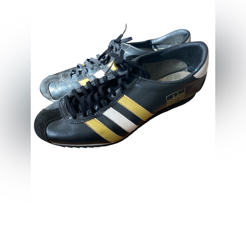 adidas shoes antelope 2004 Women's US size 9 6.5Black Gold White pristine - Picture 3 of 12
